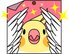 Cockatiel "Okameinko-chan" sticker #4320342