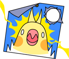 Cockatiel "Okameinko-chan" sticker #4320343