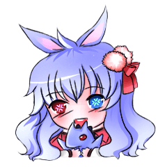 Little rabbit & her dragon friend.