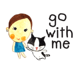 Aoijai and Saimai No.3 (EN) sticker #4320441