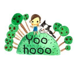 Aoijai and Saimai No.3 (EN) sticker #4320456