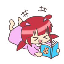 Kawaii Rabiko Life and greeting ver.2 sticker #4320807