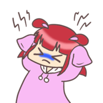 Kawaii Rabiko Life and greeting ver.2 sticker #4320809