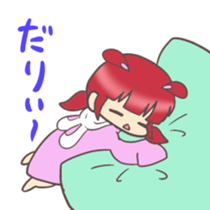 Kawaii Rabiko Life and greeting ver.2 sticker #4320816