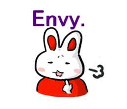 The funny bunny sticker #4321001