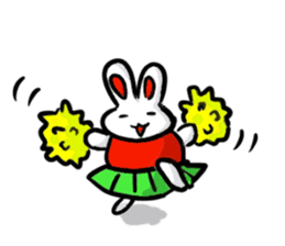 The funny bunny sticker #4321013