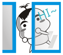 Sweet potato Sister Diary-English sticker #4321144