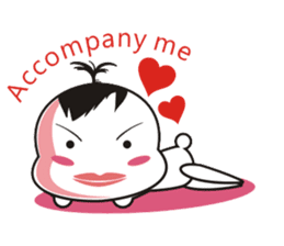 Sweet potato Sister Diary-English sticker #4321147