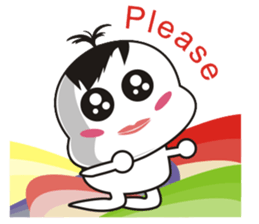 Sweet potato Sister Diary-English sticker #4321153