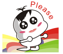 Sweet potato Sister Diary-English sticker #4321153