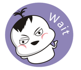 Sweet potato Sister Diary-English sticker #4321154