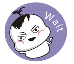 Sweet potato Sister Diary-English sticker #4321154