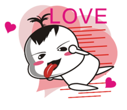 Sweet potato Sister Diary-English sticker #4321155