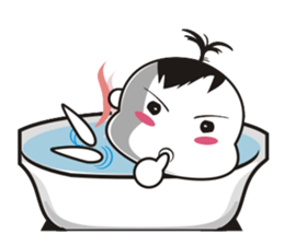 Sweet potato Sister Diary-English sticker #4321157