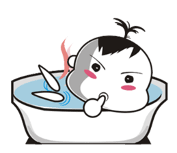 Sweet potato Sister Diary-English sticker #4321157