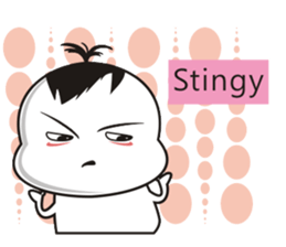 Sweet potato Sister Diary-English sticker #4321169