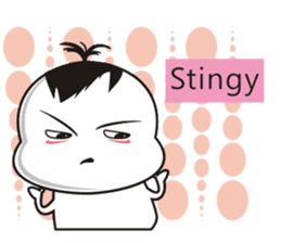 Sweet potato Sister Diary-English sticker #4321169