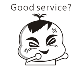 Sweet potato Sister Diary-English sticker #4321170