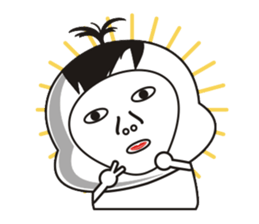 Sweet potato Sister Diary-English sticker #4321178