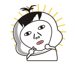 Sweet potato Sister Diary-English sticker #4321178