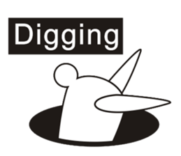 Sweet potato Sister Diary-English sticker #4321180