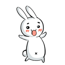 Dancing rabbit and friend sticker #4321424