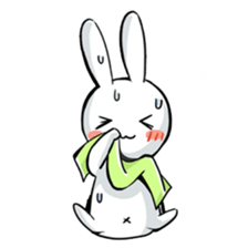 Dancing rabbit and friend sticker #4321429