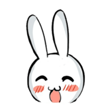 Dancing rabbit and friend sticker #4321432