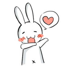Dancing rabbit and friend sticker #4321434