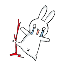 Dancing rabbit and friend sticker #4321439