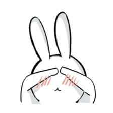 Dancing rabbit and friend sticker #4321446