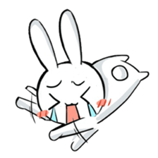 Dancing rabbit and friend sticker #4321447