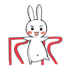 Dancing rabbit and friend sticker #4321449