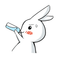 Dancing rabbit and friend sticker #4321450