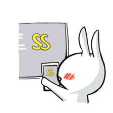 Dancing rabbit and friend sticker #4321452