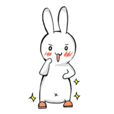 Dancing rabbit and friend sticker #4321458
