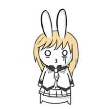 Dancing rabbit and friend sticker #4321459