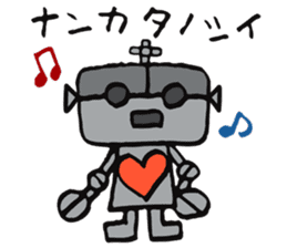 Daily life of some robots sticker #4321703