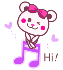 Chocolatebear-LOVE&Strawberry taste- sticker #4321707