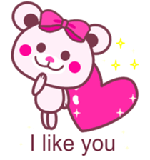 Chocolatebear-LOVE&Strawberry taste- sticker #4321721