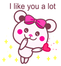 Chocolatebear-LOVE&Strawberry taste- sticker #4321737