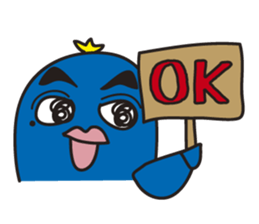 Penguin with thick lips sticker #4321906