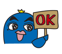 Penguin with thick lips sticker #4321906