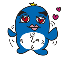 Penguin with thick lips sticker #4321908