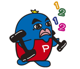 Penguin with thick lips sticker #4321914