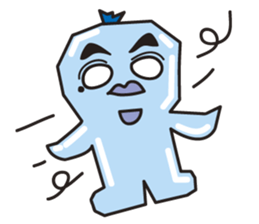 Penguin with thick lips sticker #4321920