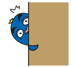 Penguin with thick lips sticker #4321922