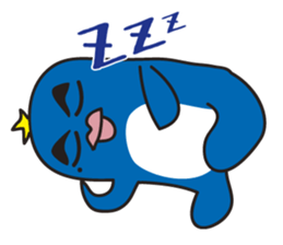 Penguin with thick lips sticker #4321925