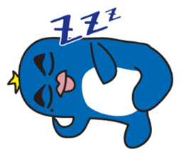 Penguin with thick lips sticker #4321925