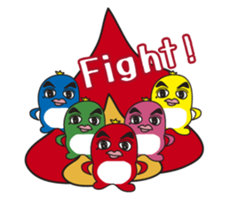 Penguin with thick lips sticker #4321926